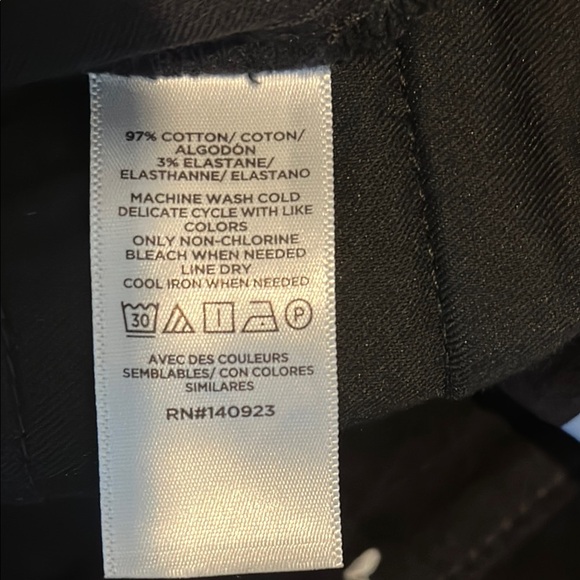 NWT: Black Velvet Pants - Picture 12 of 12